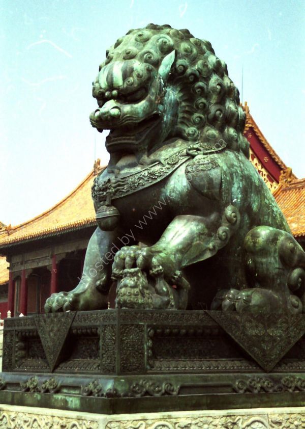 Bronze Lion, Tiananmen Gate, Tiananmen Square, Beijing